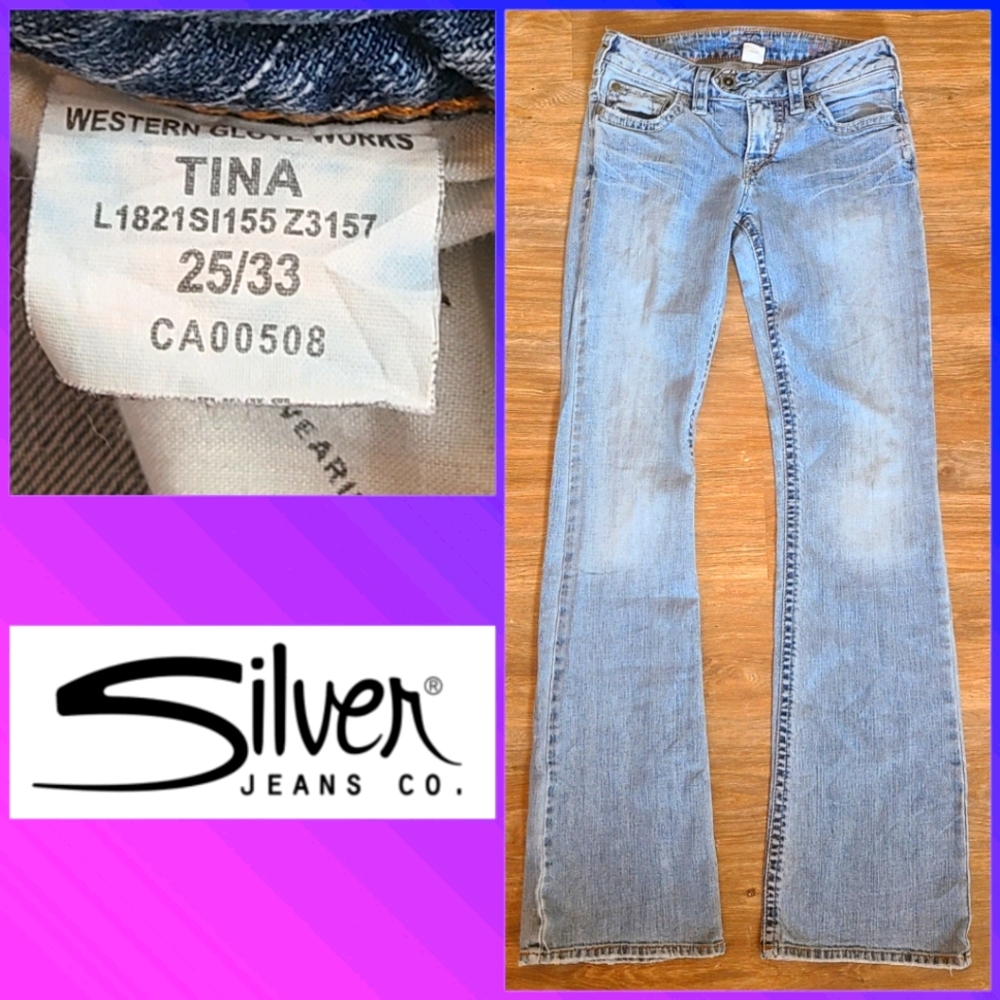 👖 Silver Jean Tina Bootcut LONG Inseam!!👖